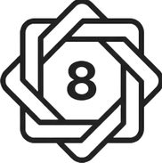 8 — 로고 숫자