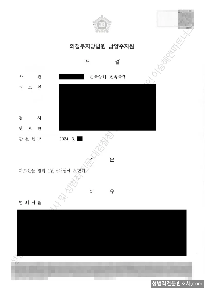 피해자대리(성공) 처분문서